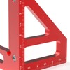 Multi Angle Measuring Triangle Ruler 45 90 Degree Angle Gauge