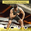 Resistance Band 15 kg Black - Natural Latex Elastic Band
