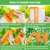Wasp Traps Outdoor Hanging,Bee Killer,Sticky Wasp Trap for Outside,Effective Carpenter