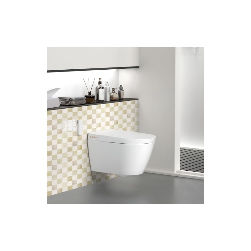 Art3d 10-Pack Heavy-Duty Peel and Stick Backsplash, 12x12 Inch Self-Adhesive