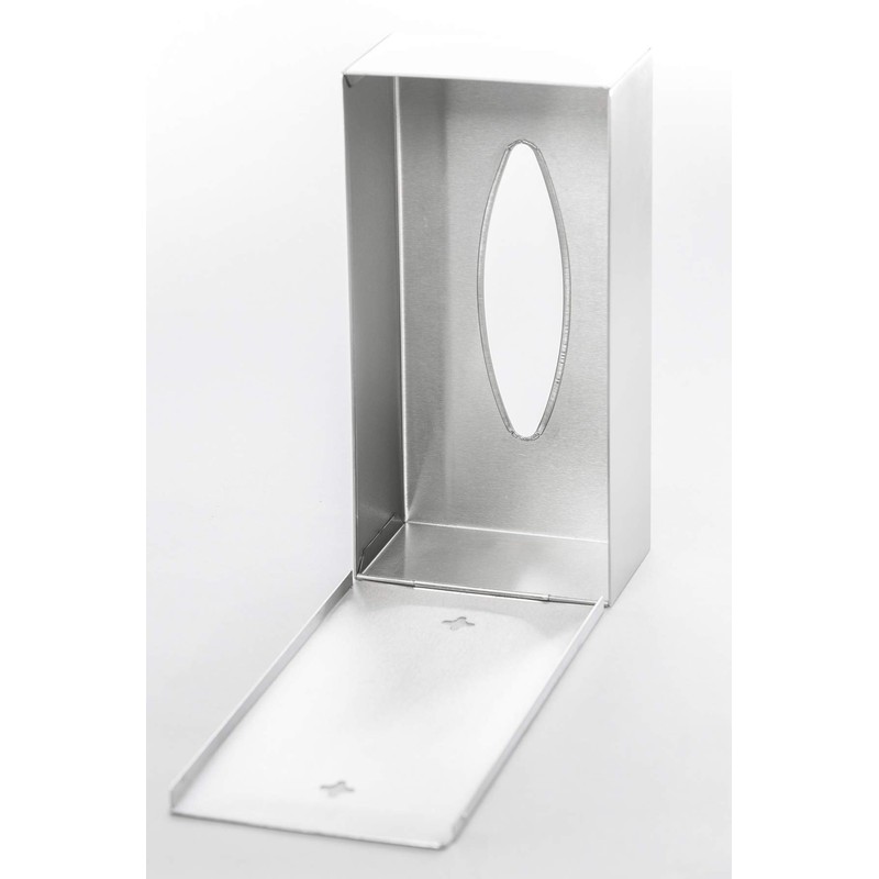 blomus -NEXIO- Kleenexbox aus mattiertem Edelstahl, Kosmetiktuchbox für alle Papiertücher,