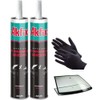 Akfix Urethane Windshield Adhesive Black (1x10.1 fl.oz.) - Fast Curing