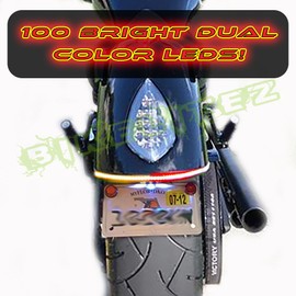 Victory Vegas LED Integrated Rear Light Bar Kit (Smoked (Includes Tag Mount))