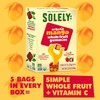 SOLELY Organic Fruit Gummies Variety Pack, Mango, Orange, Guaba, and