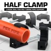 Half Clamp J-Hook with Nail 1/2"-3/4" Dual J-Hook Clamp for