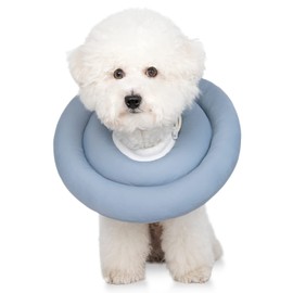 Gagabody Dog Cone for Small, Medium, and Large Dogs - Comfortable Adjustable Soft Alternative After Surgery - Elizabethan Donut Collar for Recovery - Different Sizes for Cats