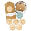 Joli Coon You Will Announce Grandma and Grandpa Wooden Disc