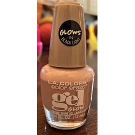 L.A. COLORS LA Colors Color Craze Gel Glows Nail Polish -13ml 0.44oz-  #337 Awe NEW