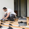 12Pack Adjustable Deck Support Pedestal Deck Foundation Base Support 2-3/8"