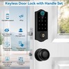 Harfo Fingerprint Smart Door Locks for Front Door with Handle