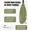 WONITAGO Angler Kayak Paddle with Fiberglass Shaft and Plastic Blade,