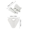 4 Set Pontoon Boat Gate Latch Kit ABS Square Frame