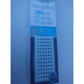 Oatey Designline 36”Stainless Steel Linear Shower Drain w/Square Pattern
