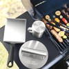 HULISEN Smashed Burger Kit, Stainless Steel Burger Press, Grill Spatula