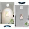 ZMH Surface-Mounted Spotlight GU10: Surface-Mounted Spotlight Square Ceiling Spotlights Ceiling