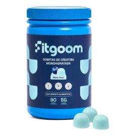 Creatina Monohidratada Gomitas Mora Azul Fitgoom