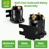 10L0L Golf Cart 48V Solenoid 612711 for EZGO TXT 2010-Up