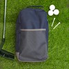 Always Looking Good Golf Shoe Bag with Monogrammed Embroidery Initial