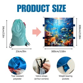 Magic Fort Building Kit for Kids - Large Lightweight Blanket Fort Making Kit Clips with CPC Certification - Portable Playhouse Play Tent Fort - Indoor/Outdoor Girls/Boys Toys Ages 4-5 6 7 8-12