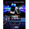 Robofun Carplay Wireless Adapter, Carplay Adapter Wireless Compatible with Car