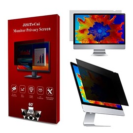 JiSiTeCai - 20 Inch Computer Privacy Screen Filter (16:09) - Premium Anti-Glare Computer Screen Cover - Anti Scratch - UV & Blue Light Screen Protector