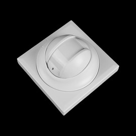 ZONADAH Infrared Detection Switch Window Curtain Passive Alarm Detector 86 Type Wall Ceiling Mounting Box Anti Theft Alarm Sensor for Home Factories Malls Office