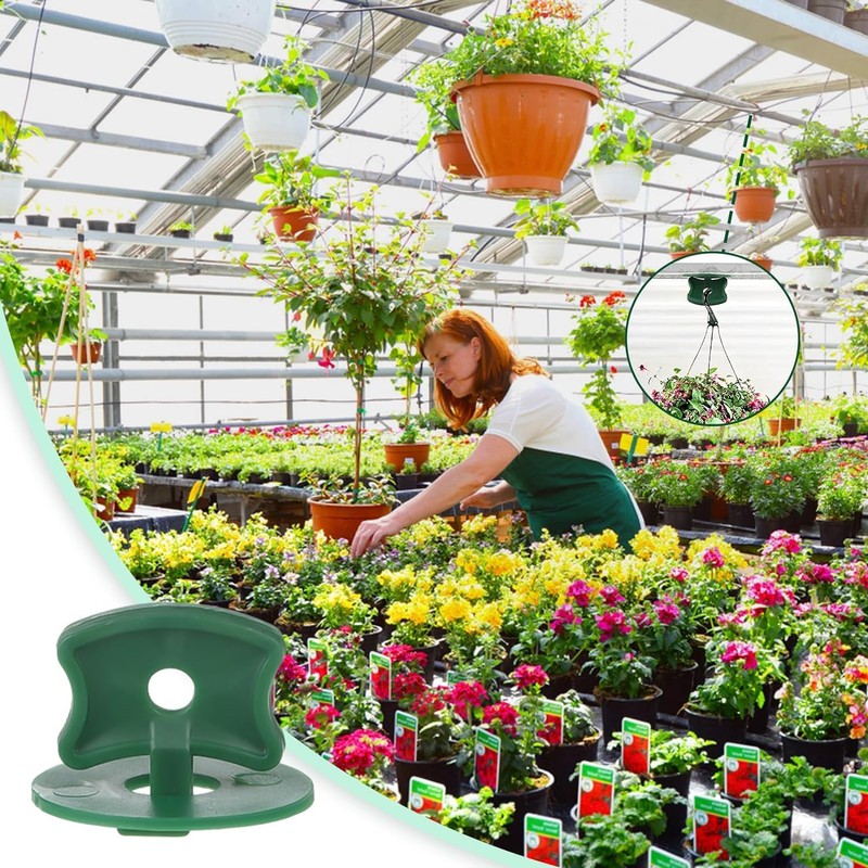Greenhouse Twist Clips with Extender Corner Clips and Washers -