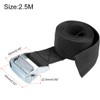 sourcing map Tie Down Strap Cam Buckle Lashing Strap 2"