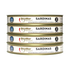 Sardinillas en Aceite de Oliva Baymar 4 pzs de 120 g