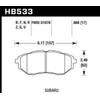 Hawk Performance HB533Z.668 Performance Ceramic Brake Pad