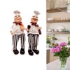 Set of 2 Home Kitchen Decor Chef Figurines Bread &