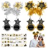 HOWAF New Years Eve Party Decorations Accessories, Glitter Happy New