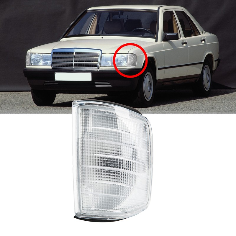 Car Front Corner Light Scratch Resistant Turn Signal Lights Replacement