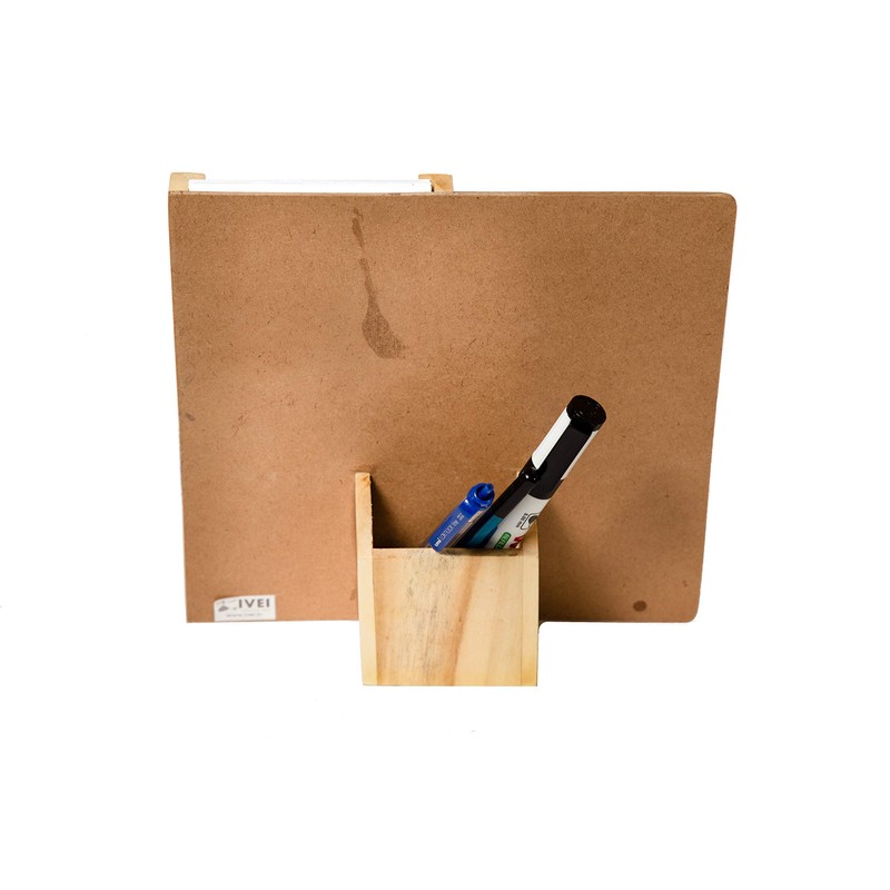 IVEI Warli Desk Calendar with Whiteboard, Pin Board & Pen