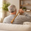 Wooden Back Scratcher for Hard-to-Reach Areas – Long-Handle Bamboo Design