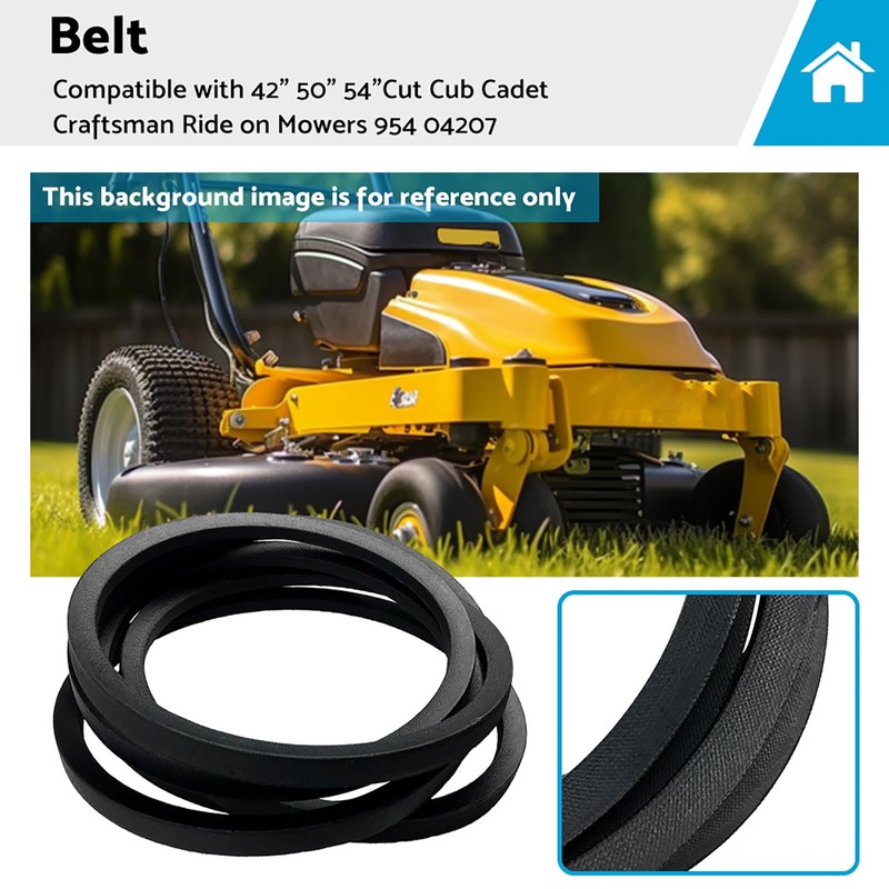 Lawn Mower Drive Belt Suitable for 42" 50" 54" Cut