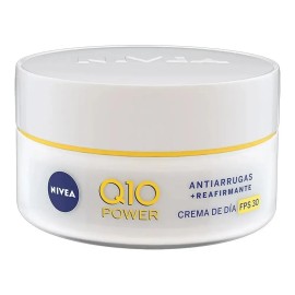 Nivea Crema Facial Antiarrugas Día Fps 30+ Q10, 50ml Nivea Q10 Power