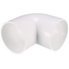 TOP-VIGOR 2Pcs 75mm Slip 90 Degree PVC Pipe Fitting Elbow