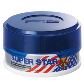 SurLuster Super Star Junior 3.5 oz (100 g) Solid Wax, Natural Carnauba Wax, Gloss, Sponge, Glossy, Protective, Automotive, All Paint Colors, No Compound S-19