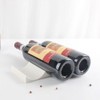 FUSONGQINTANG 2 Pieces Wine Rack Plastic Wine Rack in European