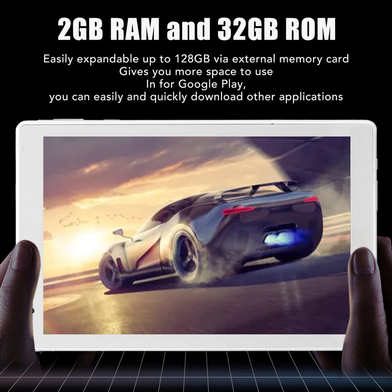 8.0 Inch Tablet for Android 8 Core CPU 2GB RAM