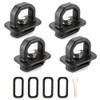 4PCS Rope Fixed Buckle,Universal Rope Fixing Tools for Pickup Trucks,Car,Auto.-for