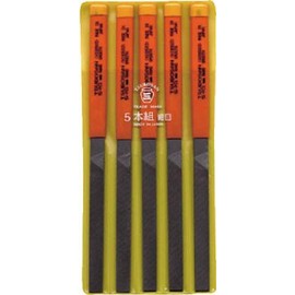 Tsubosan HI00503 File, Set of 5, Flat, Fine