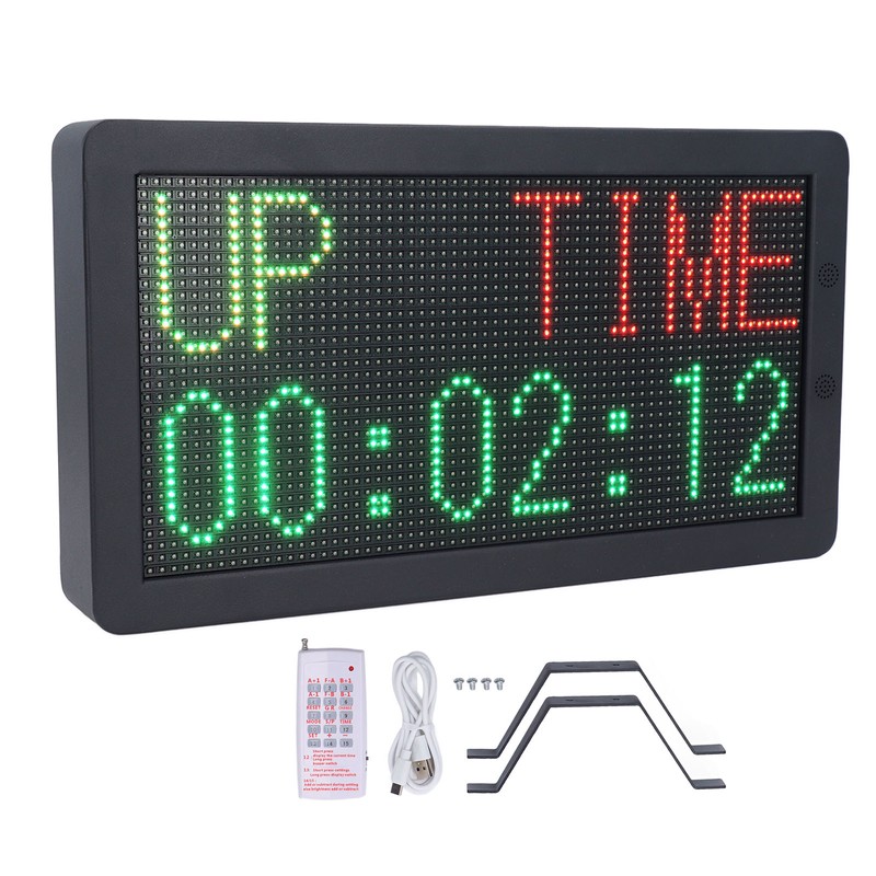 Electronic Scoreboard with Timer Remote Control Digital Score Counter for