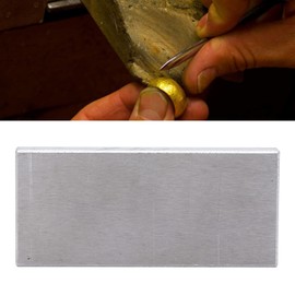 BONKZEBU Iron Jewelry Bench Block, Professional Metal Stamping Block, Anvil Jewelers Tool, Bench Block for Jewelry Making