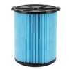 Wet Dry Vacuum Filter High Efficiency Washable Vacuum Cleaner Replacement