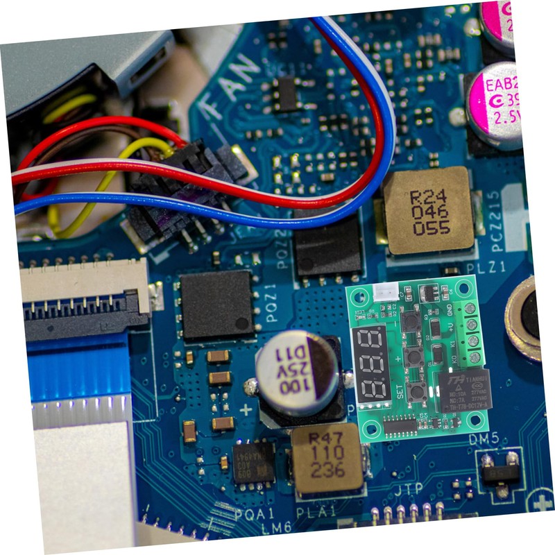 Mobestech 3sets Micro Thermostat Temp Control Module Board Intelligent Large