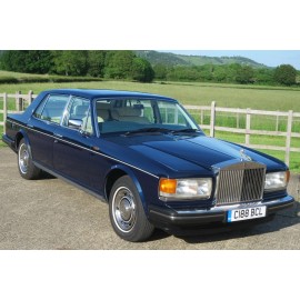 Rolls Royce Silver spur, 1986 4K Poster 24x36 inch
