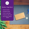Yogikuti Bamboo Yoga Block Set of 4 – Premium Wooden
