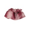 Luxury Divas Burgundy Gradient Faux Cloche Fur Caplet Shawl